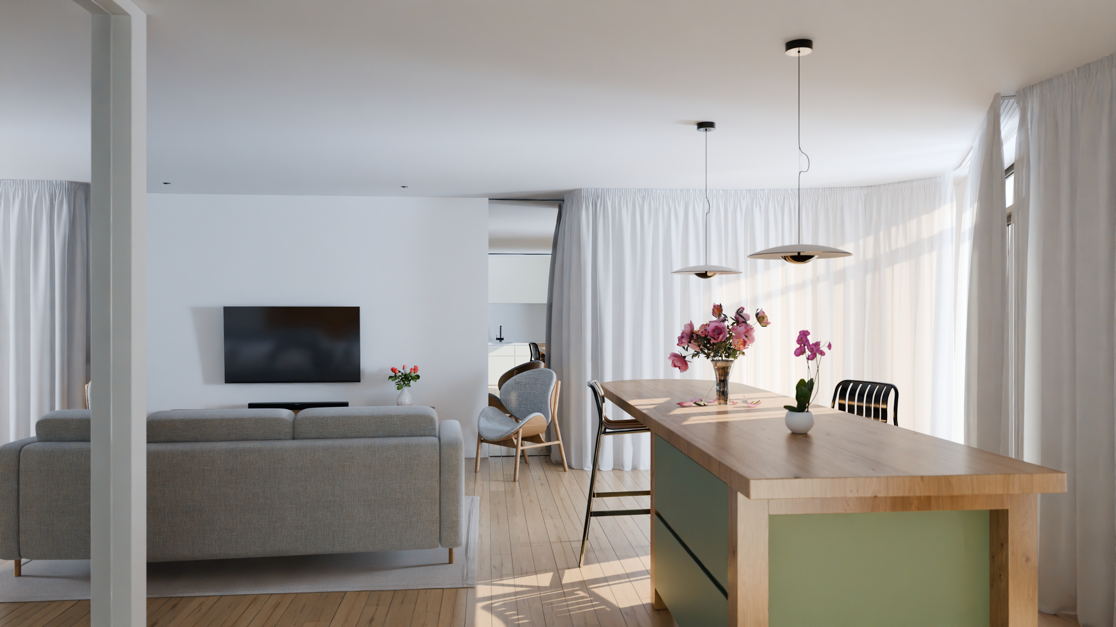 Contemporary Open Plan