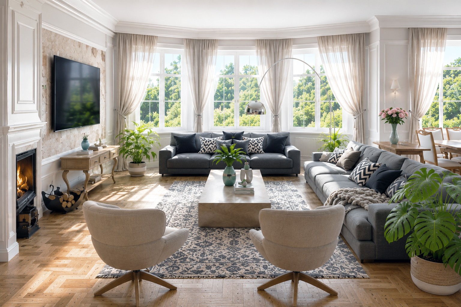 Classic Family Living Room